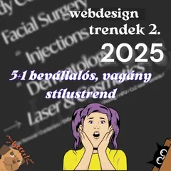 Webdesign trendek: merész stílusirányzatok