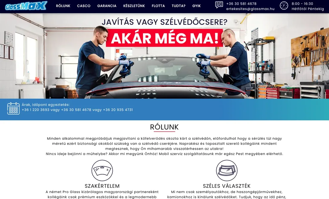 Glassmax referencia